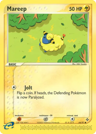 Mareep 64/97 Dragon