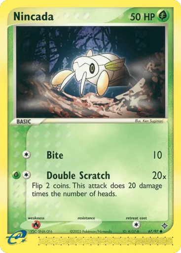 Nincada 67/97 Dragon