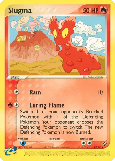 Slugma 72/97 Dragon