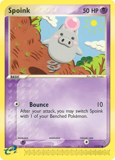 Spoink 73/97 Dragon