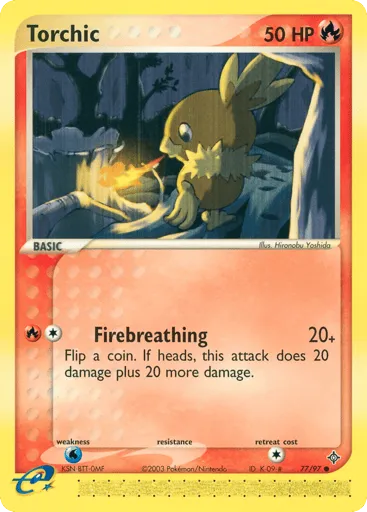Torchic 77/97 Dragon