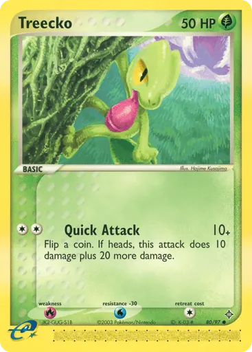 Treecko 80/97 Dragon