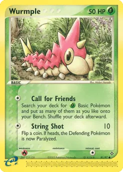 Wurmple 81/97 Dragon