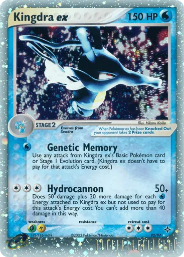 Kingdra ex 92/97 Dragon