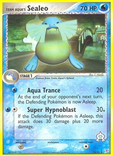 Team Aqua's Sealeo 16/95 Team Magma vs Team Aqua