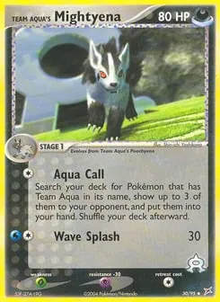 Team Aqua's Mightyena 30/95 Team Magma vs Team Aqua