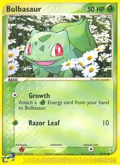 Bulbasaur 39/95 Team Magma vs Team Aqua