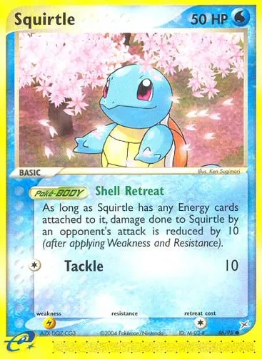 Squirtle 46/95 Team Magma vs Team Aqua