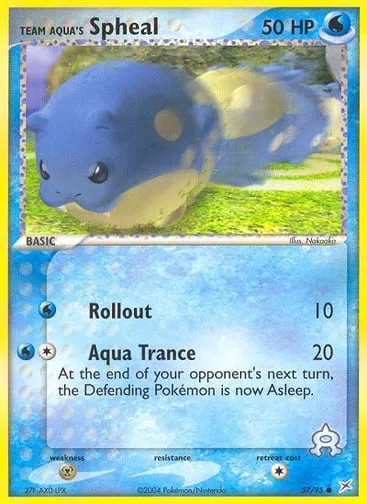 Team Aqua's Spheal 57/95 Team Magma vs Team Aqua