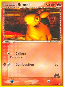 Team Magma's Numel 64/95 Team Magma vs Team Aqua