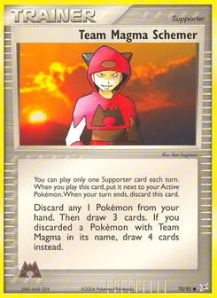 Team Magma Schemer 70/95 Team Magma vs Team Aqua