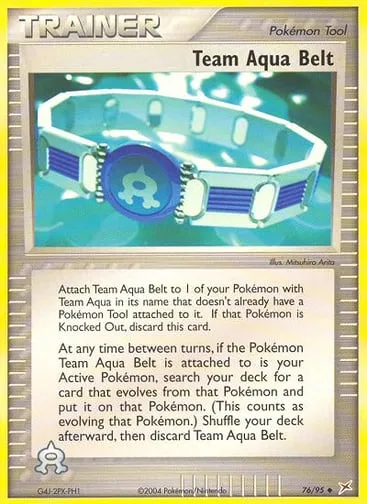 Team Aqua Belt 76/95 Team Magma vs Team Aqua