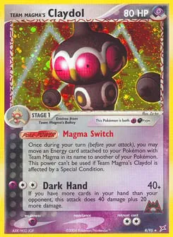 Team Magma's Claydol 8/95 Team Magma vs Team Aqua
