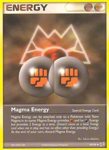 Magma Energy 87/95 Team Magma vs Team Aqua