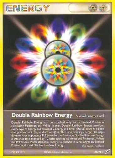 Double Rainbow Energy 88/95 Team Magma vs Team Aqua