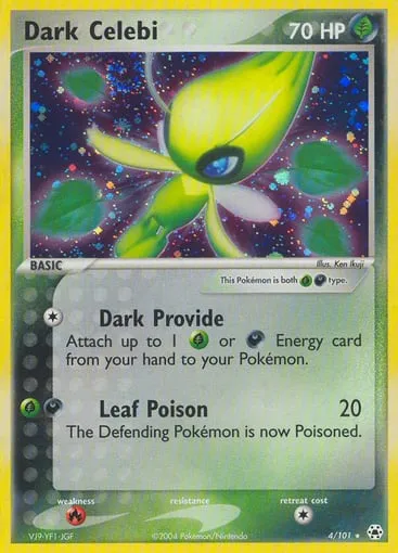 Dark Celebi 4/101 Hidden Legends