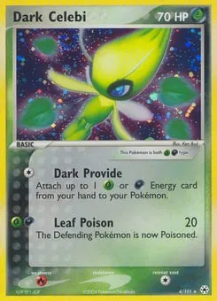 Dark Celebi 4/101 Hidden Legends