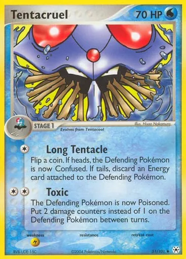 Tentacruel 51/101 Hidden Legends