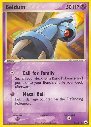 Beldum 54/101 Hidden Legends