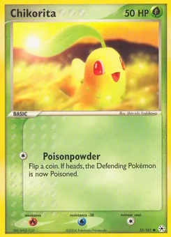 Chikorita 55/101 Hidden Legends
