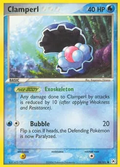 Clamperl 58/101 Hidden Legends