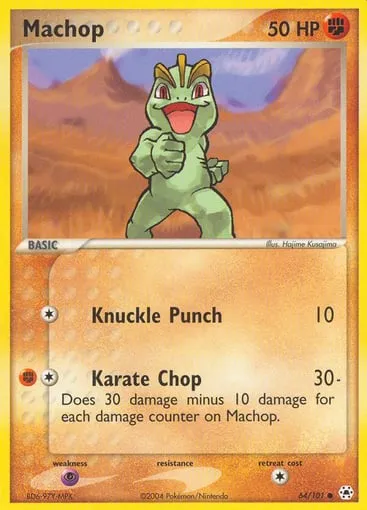 Machop 64/101 Hidden Legends