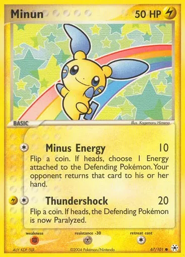 Minun 67/101 Hidden Legends