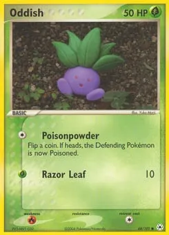 Oddish 68/101 Hidden Legends