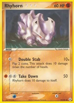 Rhyhorn 70/101 Hidden Legends
