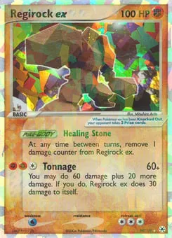 Regirock ex 98/101 Hidden Legends