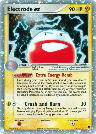 Electrode ex 107/112 FireRed & LeafGreen