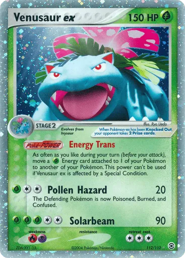 Venusaur ex 112/112 FireRed & LeafGreen