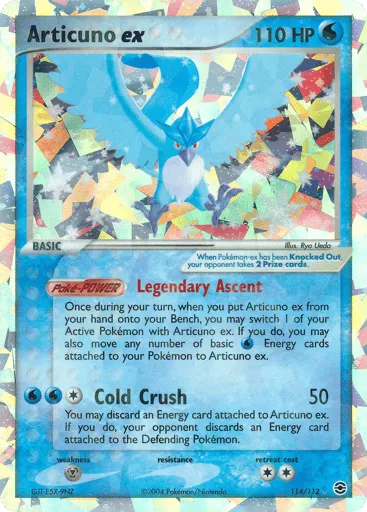Articuno ex 114/112 FireRed & LeafGreen