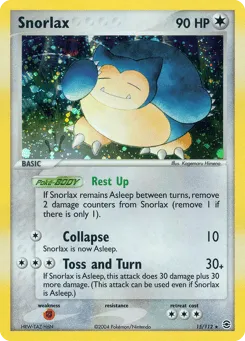 Snorlax 15/112 FireRed & LeafGreen