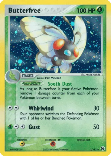Butterfree 2/112 FireRed & LeafGreen