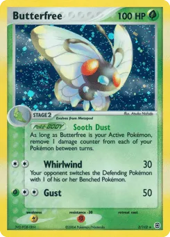 Butterfree 2/112 FireRed & LeafGreen