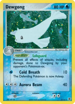 Dewgong 3/112 FireRed & LeafGreen