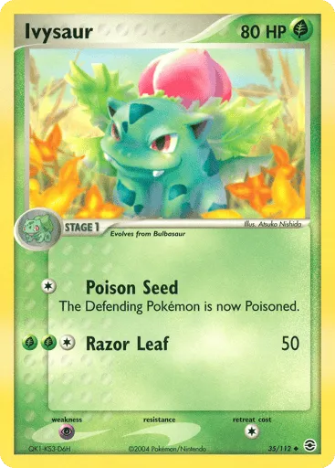 Ivysaur 35/112 FireRed & LeafGreen