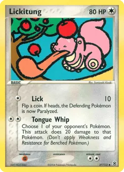 Lickitung 37/112 FireRed & LeafGreen