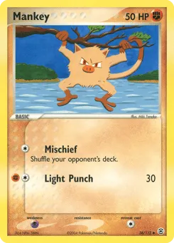 Mankey 38/112 FireRed & LeafGreen