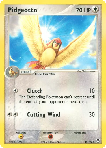 Pidgeotto 45/112 FireRed & LeafGreen