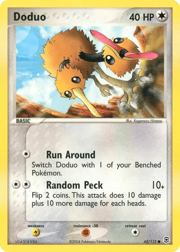 Doduo 62/112 FireRed & LeafGreen