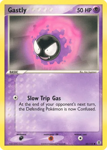 Gastly 63/112 FireRed & LeafGreen