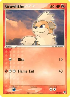 Growlithe 64/112 FireRed & LeafGreen