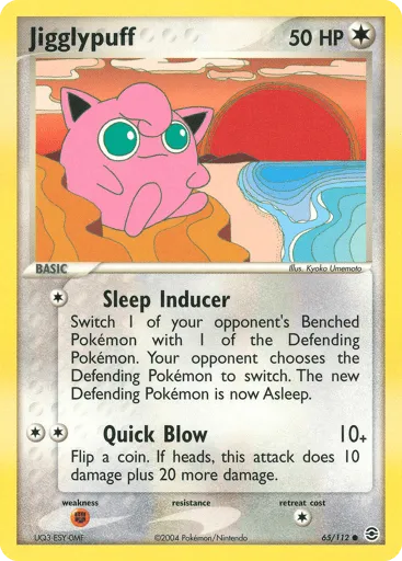 Jigglypuff 65/112 FireRed & LeafGreen
