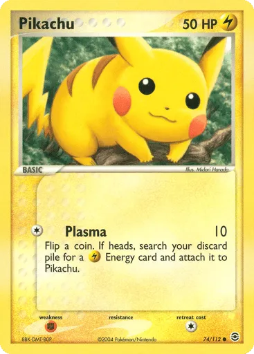 Pikachu 74/112 FireRed & LeafGreen