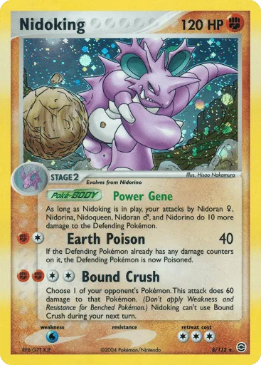 Nidoking 8/112 FireRed & LeafGreen