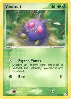 Venonat 84/112 FireRed & LeafGreen