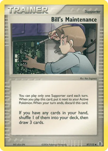 Bill's Maintenance 87/112 FireRed & LeafGreen