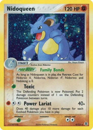 Nidoqueen 9/112 FireRed & LeafGreen